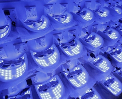 Inside the Rainbow LED Mask Manufacturing Factory